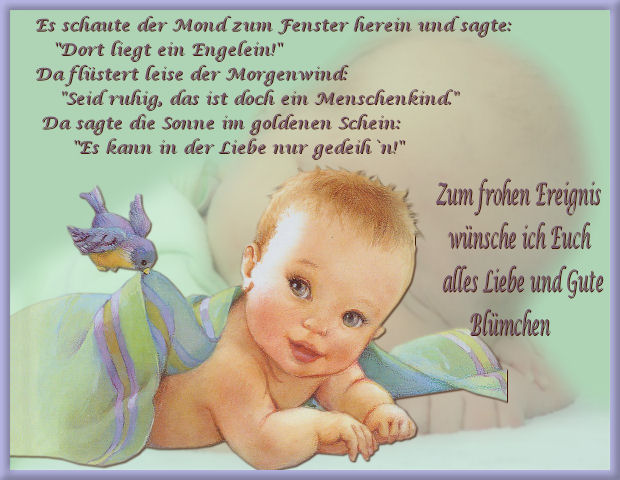 47++ Spruch zur geburt fuesse , Muckis Baby